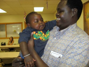 Jadin and his father, Titus